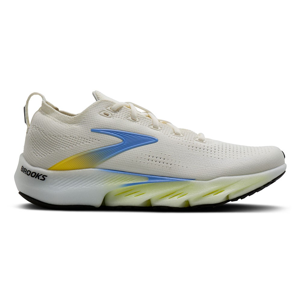 Brooks Glycerin Flex Bianco Cyber Giallo - Scarpe Running Uomo