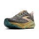 Brooks Ghost Trail Grigio Arancio Oroenmist - Scarpe Trail Running Donna