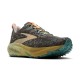 Brooks Ghost Trail Grigio Arancio Oroenmist - Scarpe Trail Running Donna