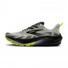 Brooks Ghost Trail Grigio Nero Nightlife - Scarpe Trail Running Uomo