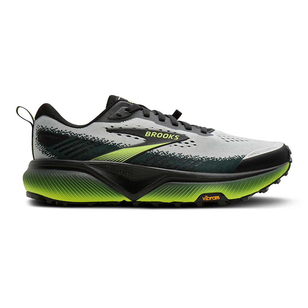 Brooks Cascadia 20 Grigio Nero Nightlife - Scarpe Trail Running Uomo