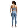 Nike Pro Seamless Reggiseno Sportivo Azzurro Donna