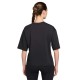Nike 24.7 T-shirt Palestra  Nero Donna