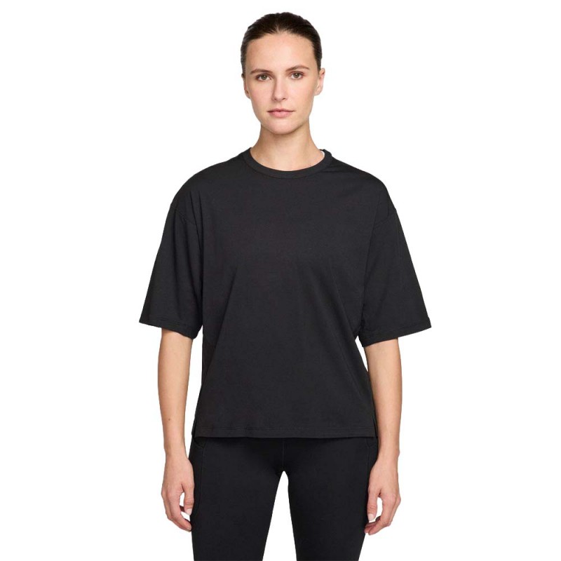 Nike 24.7 T-shirt Palestra  Nero Donna