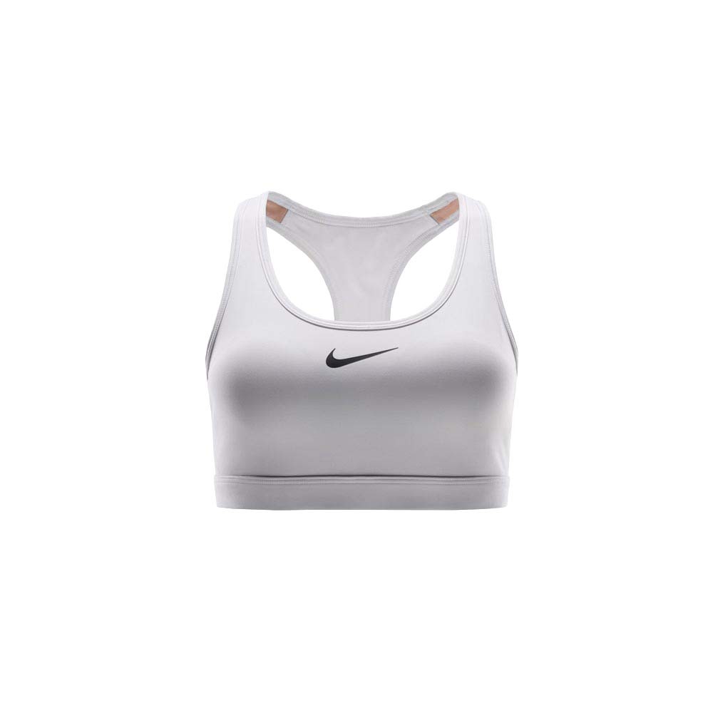 Nike Swoosh Reggiseno Sportivo Medium Support Bianco Donna