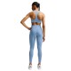 Nike Universa Reggiseno Sportivo Azzurro Donna