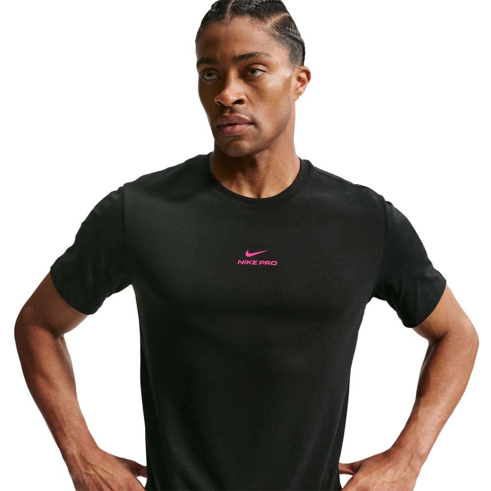 Nike Pro Maglietta Palestra Std Nero Uomo