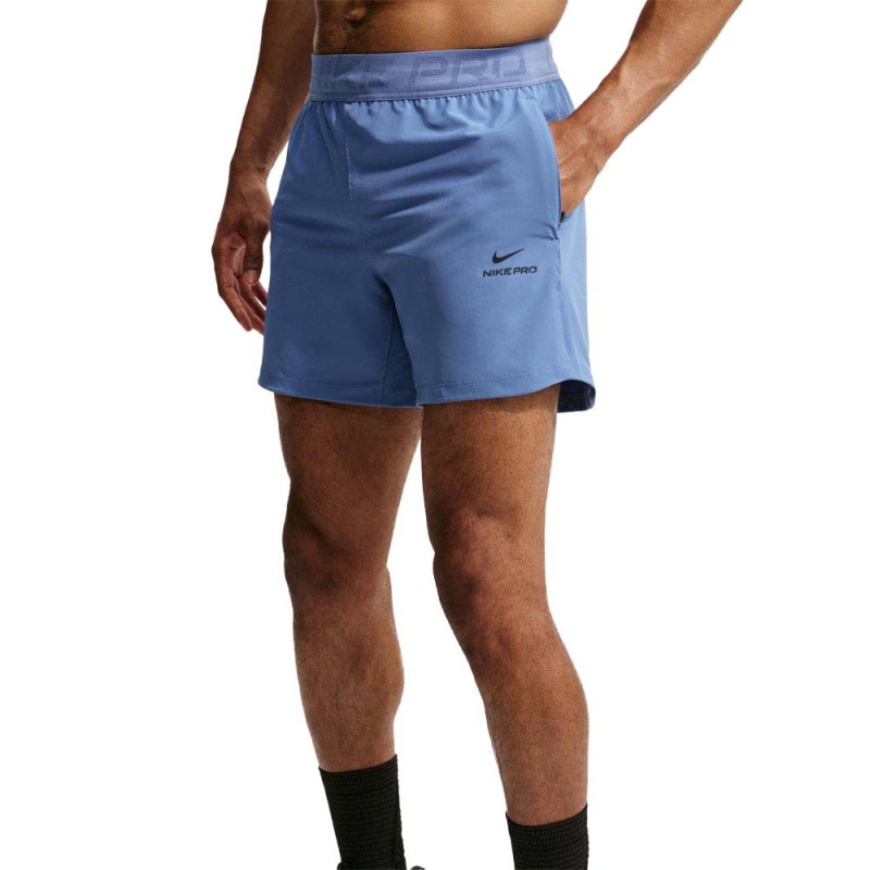 Nike Proing Shorts Sportivi Azzurro Uomo