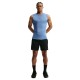 Nike Pro Canotta Palestra Blu Uomo
