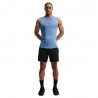Nike Pro Canotta Palestra Blu Uomo