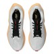 Asics Novablast 6 Bianco Arancio Glow - Scarpe Running Uomo
