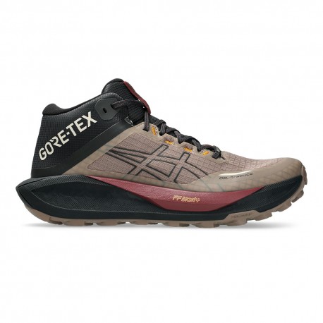 Asics Gel-Trabuco Mt Gtx Taupe Grigio Graphite Grigio - Scarpe Trail Running Uomo