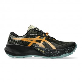 Asics Trabuco 14 Vintage Khaki Nero - Scarpe Trail Running Uomo