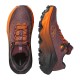 Salomon Ultra Glide 4 Huckleberry Nero Rosso Arancio - Scarpe Trail Running Donna