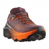 Salomon Ultra Glide 4 Huckleberry Nero Rosso Arancio - Scarpe Trail Running Donna
