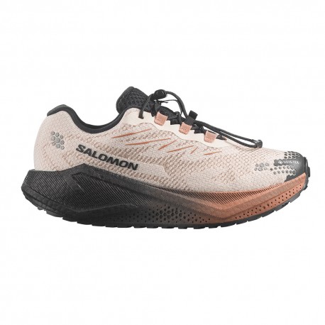 Salomon Aero Blaze 4 Grvl GORE-TEX Vanilla Ice Nero Bu - Scarpe Trail Running Donna