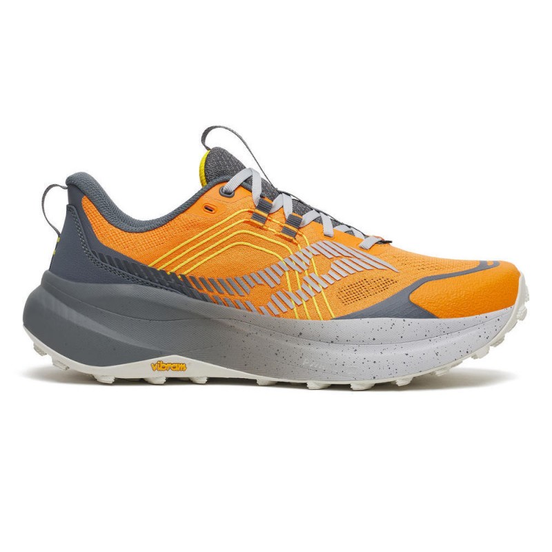 Saucony Xodus Ultra 4 Fuego Carbon - Scarpe Trail Running Uomo