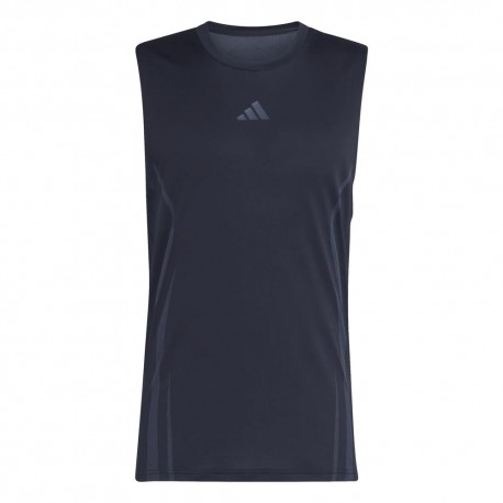ADIDAS Maglietta Palestra S Maniche Airchill Nero Uomo