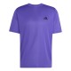 ADIDAS Maglietta Palestra Viola Uomo