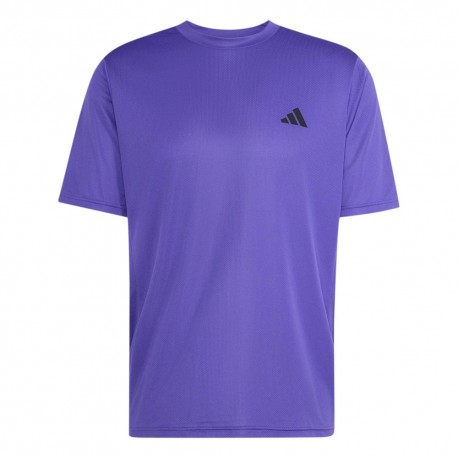 ADIDAS Maglietta Palestra Viola Uomo