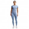 Nike Pro Seamless Maglietta Palestra Azzurro Donna