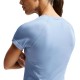 Nike Pro Seamless Maglietta Palestra Azzurro Donna
