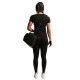 Nike Pro Seamless Maglietta Palestra Nero Donna