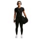 Nike Pro Seamless Maglietta Palestra Nero Donna