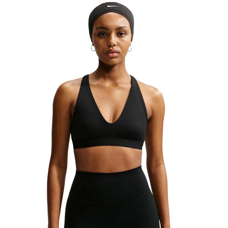 Nike Indy Strappy Reggiseno Sportivo Nero Donna