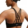 Nike Indy Strappy Reggiseno Sportivo Nero Donna
