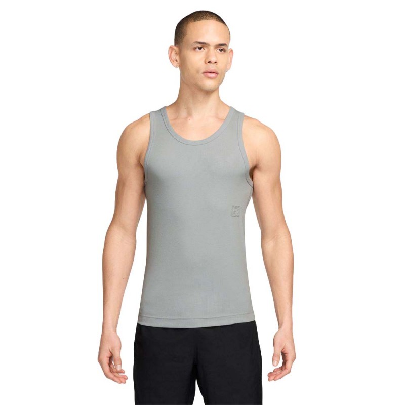 Nike Canotta Palestra Nac Grigio Uomo