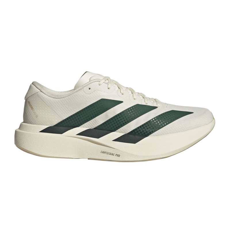 ADIDAS Adizero Evo Sl Bianco Verde Blu - Scarpe Running Uomo