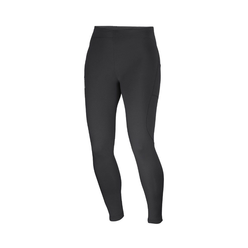 Salomon Tight Trail Running Shkout Core Warm Deep Nero Donna