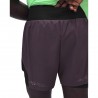 On Pantaloncini Running Zero 2In1 Urchin Nero Uomo