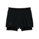 On Pantaloncini Running Performance Lumos Nero Eclipse Donna