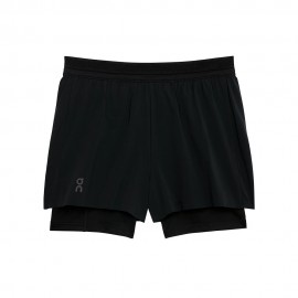 On Pantaloncini Running Performance Lumos Nero Eclipse Donna