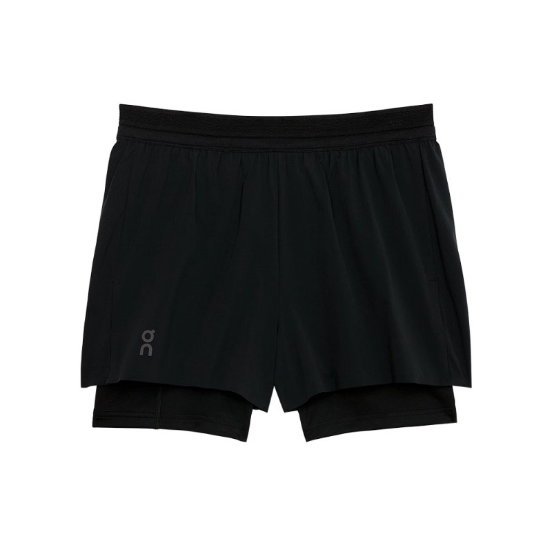 On Pantaloncini Running Performance Lumos Nero Eclipse Donna