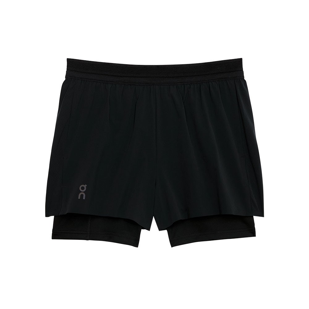 On Pantaloncini Running Performance Lumos Nero Eclipse Donna