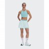 On Pantaloncini Running 3" Performance 2In1 Aquamarine Donna