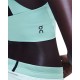 On Performance Crop Aquamarine Donna