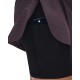 On Pantaloncini Running Zero 2In1 Urchin Nero Donna