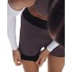 On Pantaloncini Running Zero 2In1 Urchin Nero Donna