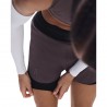 On Pantaloncini Running Zero 2In1 Urchin Nero Donna