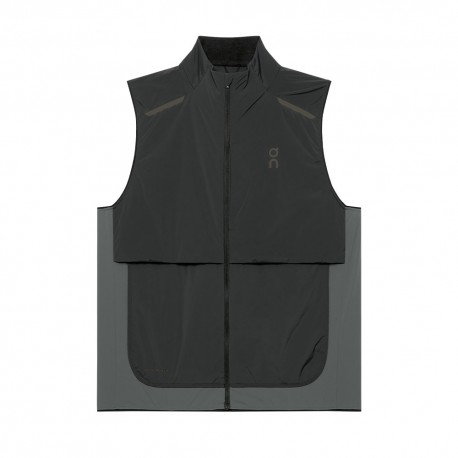 On Gilet Running Weather Nero Eclipse Uomo