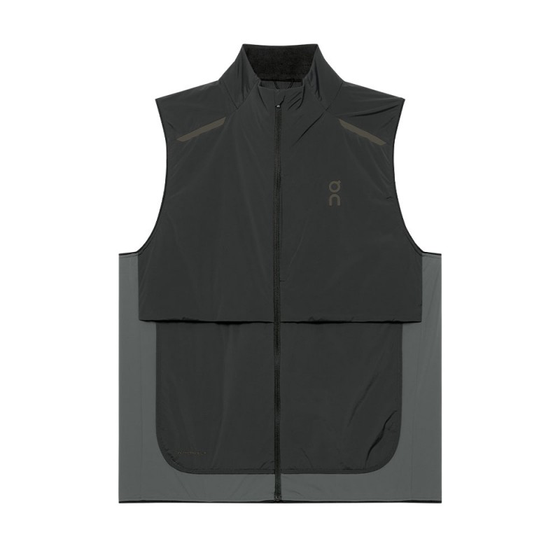 On Gilet Running Weather Nero Eclipse Uomo