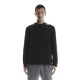 On Maglia Running Focus Tech Crew Nero Uomo