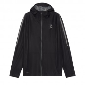 On Giacca Running Performance Nero Uomo