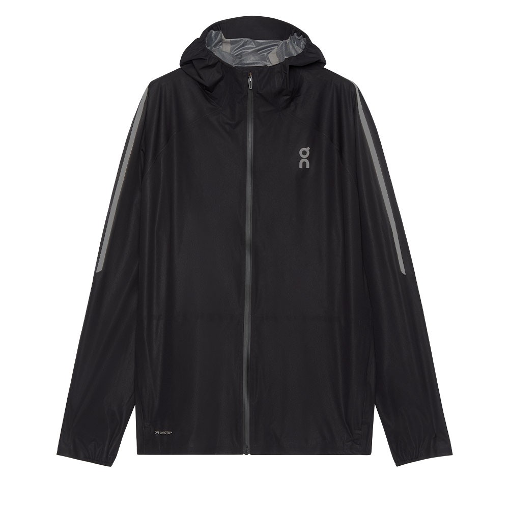 On Giacca Running Performance Nero Uomo