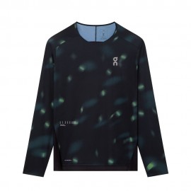On Maglia Running Performance Long-T Lumos Nero Uomo