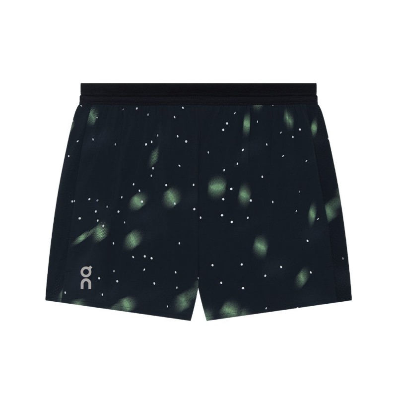 On Pantaloncini Running Performance Lumos Nero Uomo